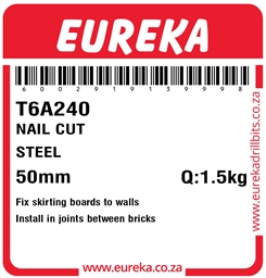 T6A240 - Cut Steel Nail -T6A240_Label_T